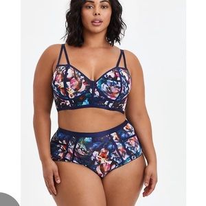Torrid Multicolor Floral Intimates Set